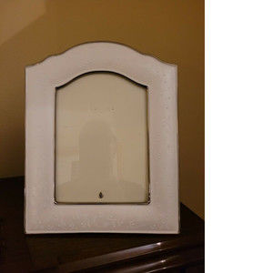 Lenox Opal Innocence 5 x 7 Frame Wedding Promises Collection Pre-owned Pearl